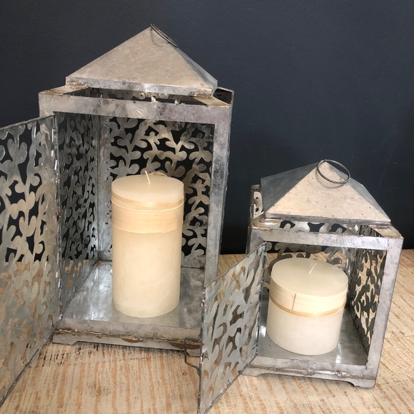 Set of Two Garden Lanterns by Jeremie - Picture 4 of 9